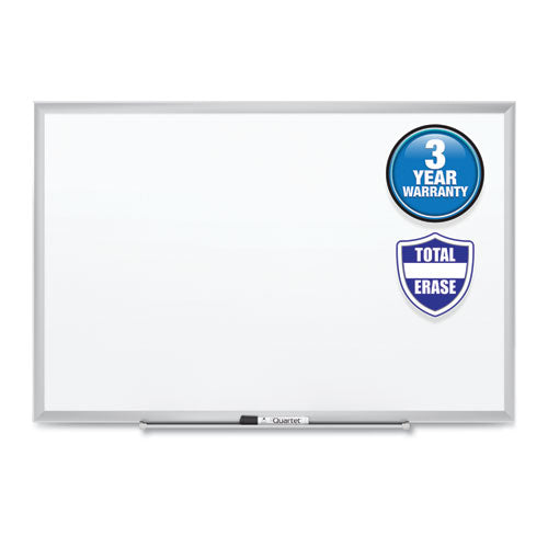 Quartet® wholesale. Classic Series Total Erase Dry Erase Board, 24 X 18, Silver Aluminum Frame. HSD Wholesale: Janitorial Supplies, Breakroom Supplies, Office Supplies.