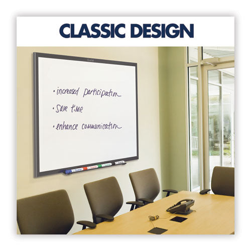 Quartet® wholesale. Classic Series Total Erase Dry Erase Board, 36 X 24, White Surface, Black Frame. HSD Wholesale: Janitorial Supplies, Breakroom Supplies, Office Supplies.