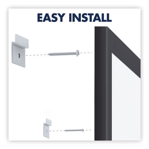 Quartet® wholesale. Classic Series Total Erase Dry Erase Board, 36 X 24, White Surface, Black Frame. HSD Wholesale: Janitorial Supplies, Breakroom Supplies, Office Supplies.