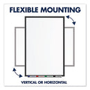 Quartet® wholesale. Classic Series Total Erase Dry Erase Board, 60 X 36, White Surface, Black Frame. HSD Wholesale: Janitorial Supplies, Breakroom Supplies, Office Supplies.
