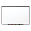 Quartet® wholesale. Classic Series Total Erase Dry Erase Board, 60 X 36, White Surface, Black Frame. HSD Wholesale: Janitorial Supplies, Breakroom Supplies, Office Supplies.