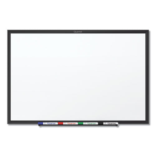 Quartet® wholesale. Classic Series Total Erase Dry Erase Board, 72 X 48, White Surface, Black Frame. HSD Wholesale: Janitorial Supplies, Breakroom Supplies, Office Supplies.