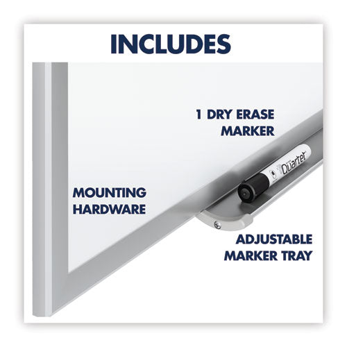 Quartet® wholesale. Classic Series Total Erase Dry Erase Board, 72 X 48, Silver Aluminum Frame. HSD Wholesale: Janitorial Supplies, Breakroom Supplies, Office Supplies.