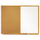 Quartet® wholesale. Bulletin-dry-erase Board, Melamine-cork, 36 X 24, White-brown, Oak Finish Frame. HSD Wholesale: Janitorial Supplies, Breakroom Supplies, Office Supplies.