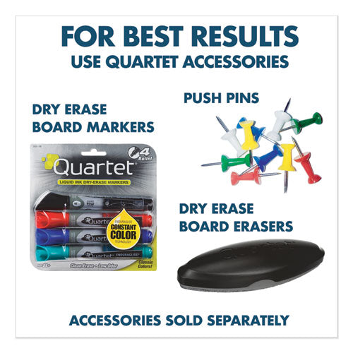 Quartet® wholesale. Bulletin-dry-erase Board, Melamine-cork, 36 X 24, White-brown, Oak Finish Frame. HSD Wholesale: Janitorial Supplies, Breakroom Supplies, Office Supplies.