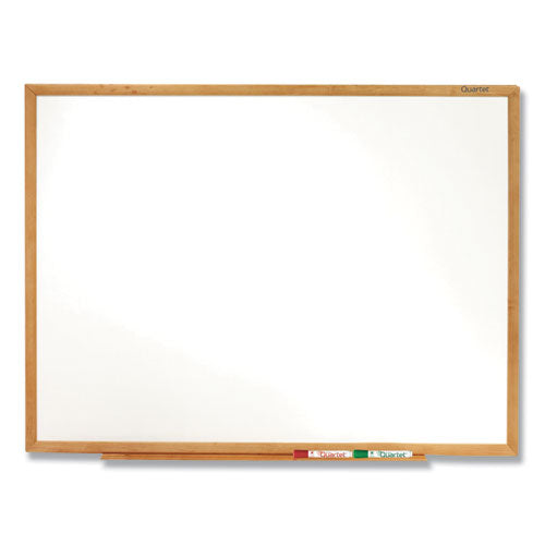 Quartet® wholesale. Classic Series Total Erase Dry Erase Board, 36 X 24, Oak Finish Frame. HSD Wholesale: Janitorial Supplies, Breakroom Supplies, Office Supplies.