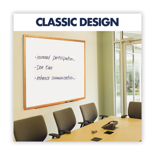 Quartet® wholesale. Classic Series Total Erase Dry Erase Board, 36 X 24, Oak Finish Frame. HSD Wholesale: Janitorial Supplies, Breakroom Supplies, Office Supplies.