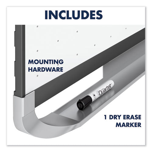 Quartet® wholesale. Prestige 2 Magnetic Total Erase Whiteboard, 96 X 48, Black Frame. HSD Wholesale: Janitorial Supplies, Breakroom Supplies, Office Supplies.