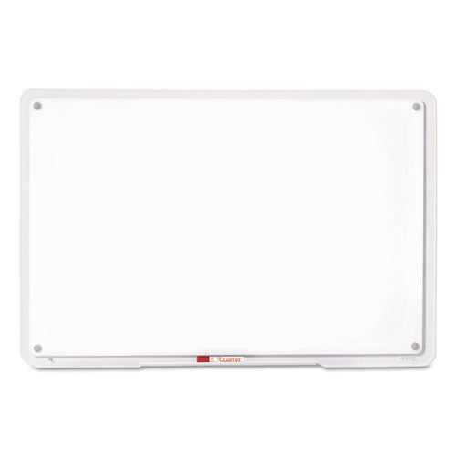 Quartet® wholesale. Iq Total Erase Board, 11 X 7, White, Clear Frame. HSD Wholesale: Janitorial Supplies, Breakroom Supplies, Office Supplies.