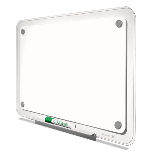 Quartet® wholesale. Iq Total Erase Board, 11 X 7, White, Clear Frame. HSD Wholesale: Janitorial Supplies, Breakroom Supplies, Office Supplies.