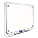 Quartet® wholesale. Iq Total Erase Board, 11 X 7, White, Clear Frame. HSD Wholesale: Janitorial Supplies, Breakroom Supplies, Office Supplies.