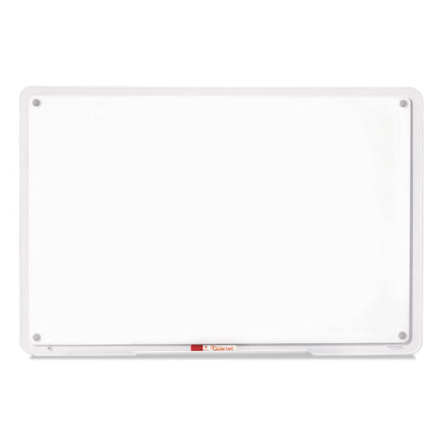 Quartet® wholesale. Iq Total Erase Board, 36 X 23, White, Clear Frame. HSD Wholesale: Janitorial Supplies, Breakroom Supplies, Office Supplies.