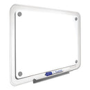Quartet® wholesale. Iq Total Erase Board, 36 X 23, White, Clear Frame. HSD Wholesale: Janitorial Supplies, Breakroom Supplies, Office Supplies.