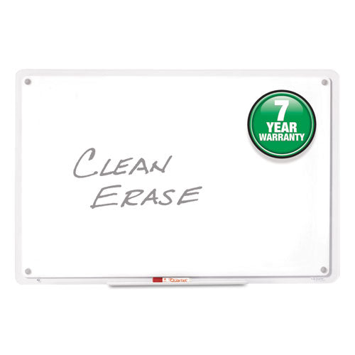 Quartet® wholesale. Iq Total Erase Board, 49 X 32, White, Clear Frame. HSD Wholesale: Janitorial Supplies, Breakroom Supplies, Office Supplies.