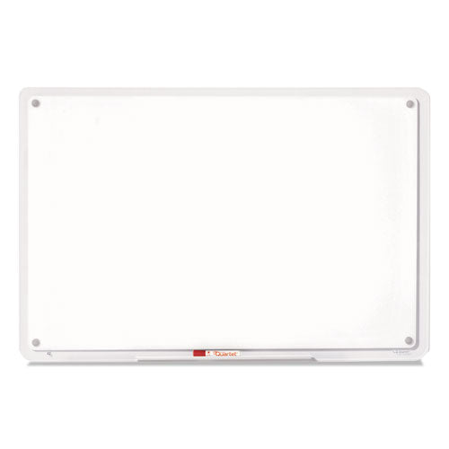 Quartet® wholesale. Iq Total Erase Board, 49 X 32, White, Clear Frame. HSD Wholesale: Janitorial Supplies, Breakroom Supplies, Office Supplies.