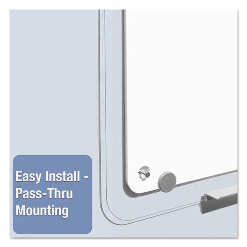 Quartet® wholesale. Iq Total Erase Board, 49 X 32, White, Clear Frame. HSD Wholesale: Janitorial Supplies, Breakroom Supplies, Office Supplies.