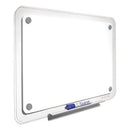 Quartet® wholesale. Iq Total Erase Board, 49 X 32, White, Clear Frame. HSD Wholesale: Janitorial Supplies, Breakroom Supplies, Office Supplies.