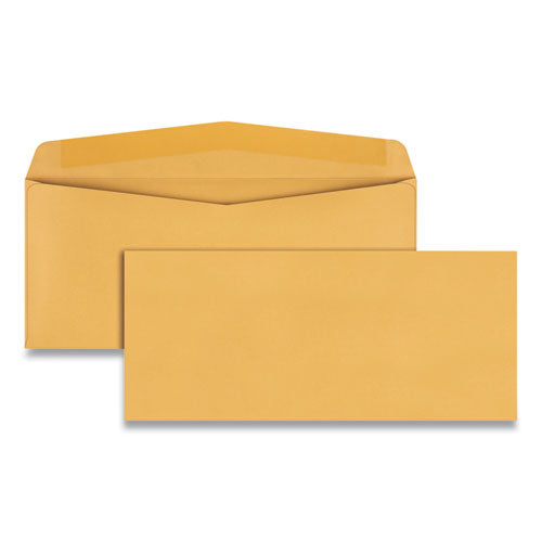 Quality Park™ wholesale. Kraft Envelope, #14, Commercial Flap, Gummed Closure, 5 X 11.5, Brown Kraft, 500-box. HSD Wholesale: Janitorial Supplies, Breakroom Supplies, Office Supplies.