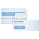 Quality Park™ wholesale. Double Window Redi-seal Security-tinted Envelope,