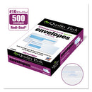 Quality Park™ wholesale. Double Window Redi-seal Security-tinted Envelope,