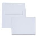Quality Park™ wholesale. Greeting Card-invitation Envelope, A-6, Square Flap, Gummed Closure, 4.75 X 6.5, White, 100-box. HSD Wholesale: Janitorial Supplies, Breakroom Supplies, Office Supplies.