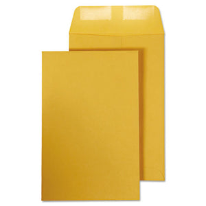 Quality Park™ wholesale. Catalog Envelope, #1, Square Flap, Gummed Closure, 6 X 9, Brown Kraft, 100-box. HSD Wholesale: Janitorial Supplies, Breakroom Supplies, Office Supplies.