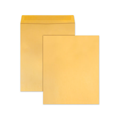 Quality Park™ wholesale. Jumbo Size Kraft Envelope, Fold Flap Closure, 14 X 18, Brown Kraft, 25-pack. HSD Wholesale: Janitorial Supplies, Breakroom Supplies, Office Supplies.