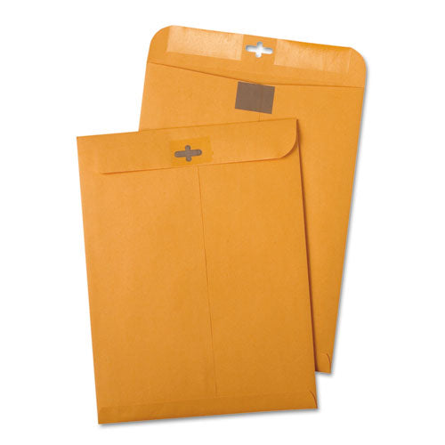 Quality Park™ wholesale. Postage Saving Clearclasp Kraft Envelope,