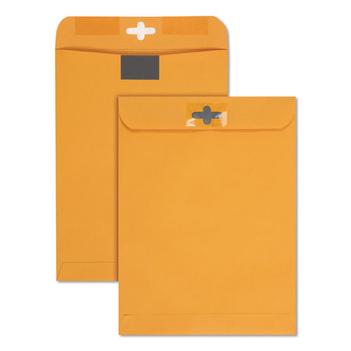 Quality Park™ wholesale. Postage Saving Clearclasp Kraft Envelope,