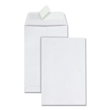 Load image into Gallery viewer, Quality Park™ wholesale. Redi-strip Catalog Envelope, #1, Cheese Blade Flap, Redi-strip Closure, 6 X 9, White, 100-box. HSD Wholesale: Janitorial Supplies, Breakroom Supplies, Office Supplies.