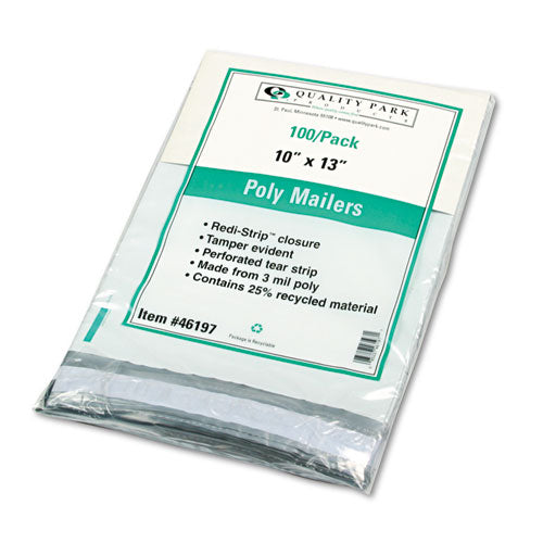 Quality Park™ wholesale. Redi-strip Poly Mailer,