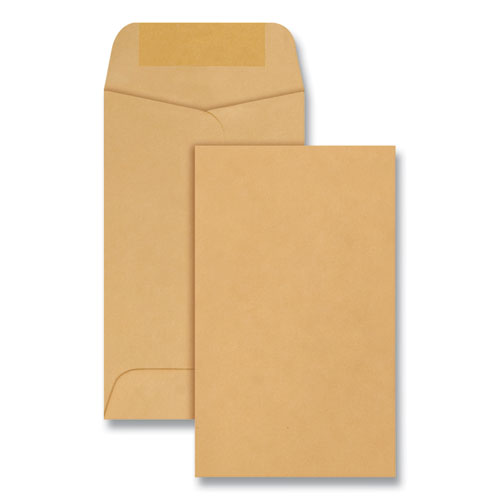 Quality Park™ wholesale. Kraft Coin And Small Parts Envelope,