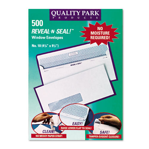 Quality Park™ wholesale. Reveal-n-seal Envelope,