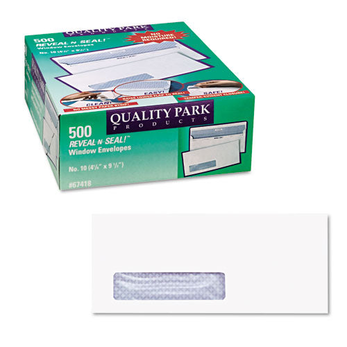 Quality Park™ wholesale. Reveal-n-seal Envelope,