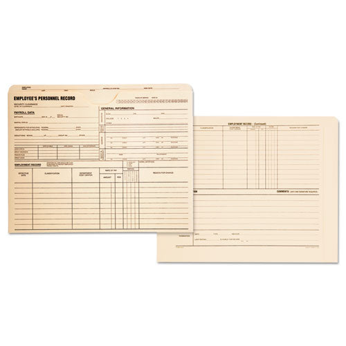 Quality Park™ wholesale. Employee Record Jacket, Straight Tab, Letter Size, Manila, 100-box. HSD Wholesale: Janitorial Supplies, Breakroom Supplies, Office Supplies.