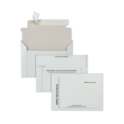 Quality Park™ wholesale. Disk-cd Foam-lined Mailers, Square Flap, Redi-strip Closure, 8.5 X 6, White, 25-box. HSD Wholesale: Janitorial Supplies, Breakroom Supplies, Office Supplies.