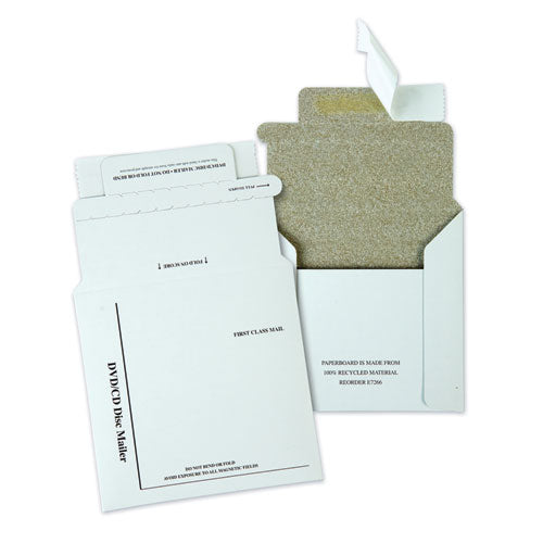 Quality Park™ wholesale. Disk-cd Foam-lined Mailers, Square Flap, Redi-strip Closure, 5.13 X 5, White, 25-box. HSD Wholesale: Janitorial Supplies, Breakroom Supplies, Office Supplies.