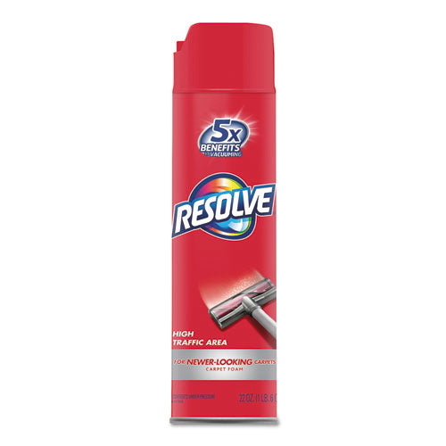 RESOLVE® wholesale. Foam Carpet Cleaner, Foam, 22 Oz Aerosol Spray, 12-carton. HSD Wholesale: Janitorial Supplies, Breakroom Supplies, Office Supplies.