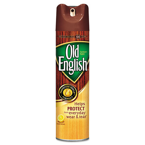 OLD ENGLISH® wholesale. Furniture Polish, Fresh Lemon Scent, 12.5 Oz Aerosol Spray, 12-carton. HSD Wholesale: Janitorial Supplies, Breakroom Supplies, Office Supplies.