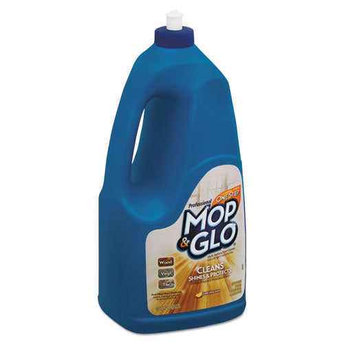 Professional MOP & GLO® wholesale. Triple Action Floor Shine Cleaner, Fresh Citrus Scent, 64 Oz Bottle, 6-carton. HSD Wholesale: Janitorial Supplies, Breakroom Supplies, Office Supplies.