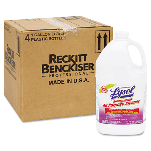 Professional LYSOL® Brand wholesale. Lysol Antibacterial All-purpose Cleaner Concentrate, 1 Gal Bottle, 4-carton. HSD Wholesale: Janitorial Supplies, Breakroom Supplies, Office Supplies.