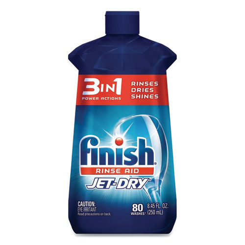 FINISH® wholesale. Jet-dry Rinse Agent, 8.45 Oz Bottle, 8-carton. HSD Wholesale: Janitorial Supplies, Breakroom Supplies, Office Supplies.