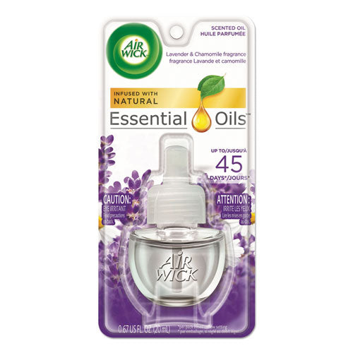 Air Wick® wholesale. Scented Oil Refill, Lavender And Chamo Mile, 0.67 Oz, Purple, 8-carton. HSD Wholesale: Janitorial Supplies, Breakroom Supplies, Office Supplies.