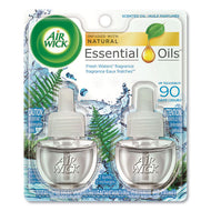 Air Wick® wholesale. Scented Oil Refill, Fresh Waters, 0.67 Oz, 2-pack, 6 Pack-carton. HSD Wholesale: Janitorial Supplies, Breakroom Supplies, Office Supplies.