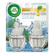 Air Wick® wholesale. Scented Oil Refill, Fresh Waters, 0.67 Oz, 2-pack. HSD Wholesale: Janitorial Supplies, Breakroom Supplies, Office Supplies.