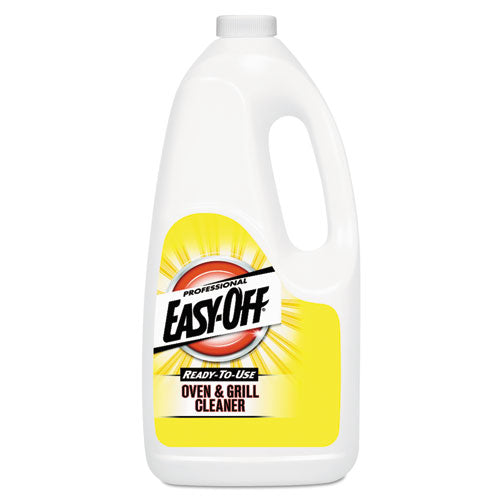 Professional EASY-OFF® wholesale. Ready-to-use Oven And Grill Cleaner, Liquid, 2qt Bottle, 6-carton. HSD Wholesale: Janitorial Supplies, Breakroom Supplies, Office Supplies.