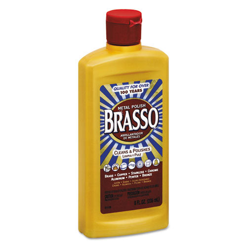 BRASSO® wholesale. Metal Surface Polish, 8 Oz Bottle. HSD Wholesale: Janitorial Supplies, Breakroom Supplies, Office Supplies.