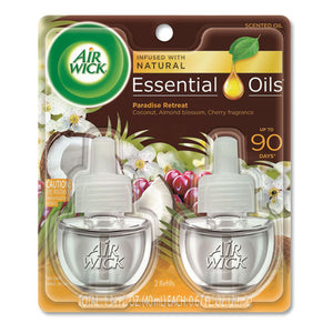 Air Wick® wholesale. Life Scents Scented Oil Refills, Paradise Retreat, 0.67 Oz, 2-pack. HSD Wholesale: Janitorial Supplies, Breakroom Supplies, Office Supplies.