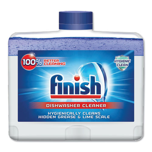 FINISH® wholesale. Dishwasher Cleaner, Fresh, 8.45 Oz Bottle, 6-carton. HSD Wholesale: Janitorial Supplies, Breakroom Supplies, Office Supplies.