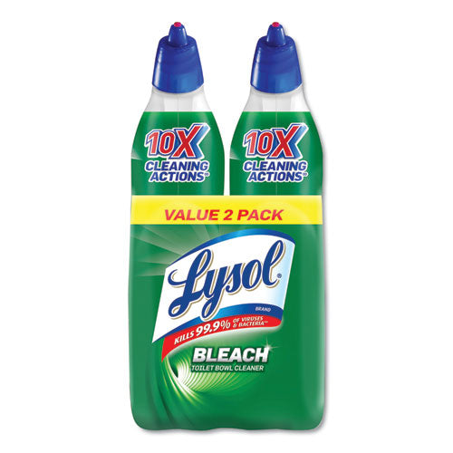 LYSOL® Brand wholesale. Lysol Disinfectant Toilet Bowl Cleaner With Bleach, 24 Oz, 2-pack. HSD Wholesale: Janitorial Supplies, Breakroom Supplies, Office Supplies.